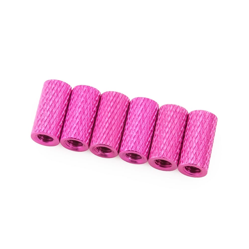 10mm Aluminum Textured Standoff Spacers (Set of 6)  for fpv drones