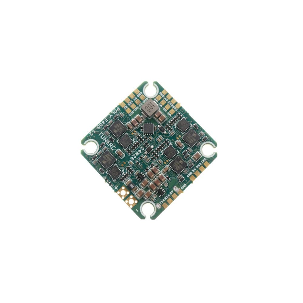 TUNERC Poly F405 20A 2S-4S AIO v1.2 Flight Controller - 25.5x25.5mm for fpv drones 1