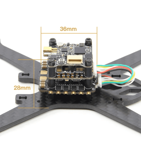 HGLRC FD435 VTX STACK 20X20mm 3-6s - SMA for fpv drones 2