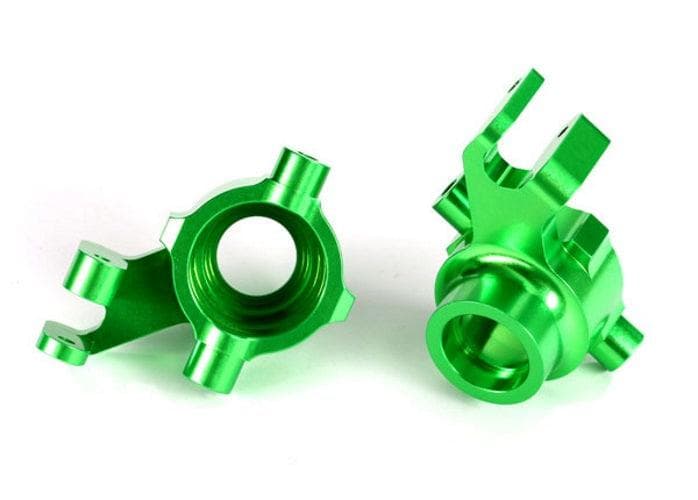 Traxxas 8937G Steering Blocks 6061-T6 Aluminum (Green-Anodized) Maxx for fpv drones
