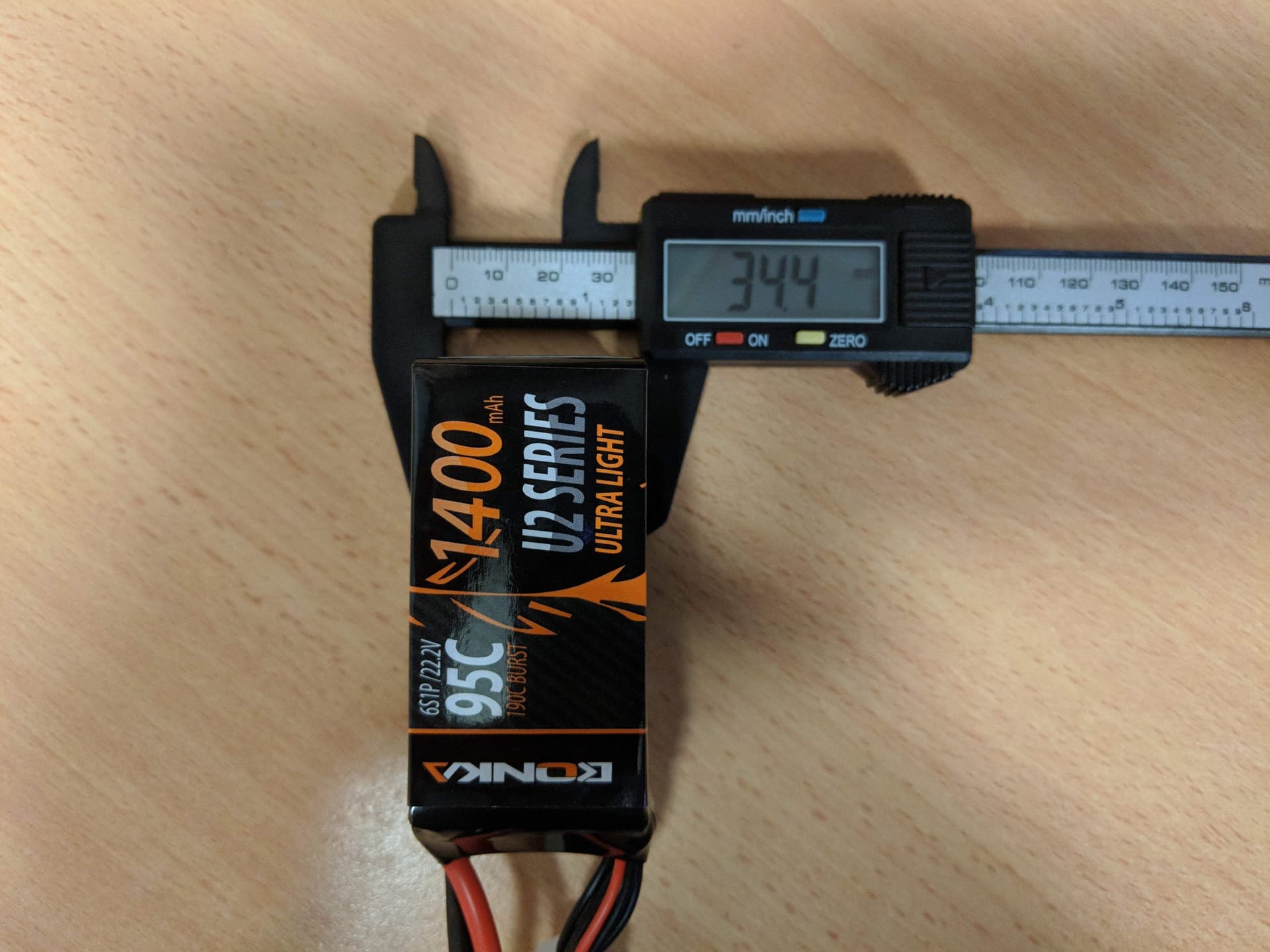 Bonka 1400mAh 6S 22.2V 95C Lipo Battery BKU2-1400/95-6S [DG] for fpv drones 3