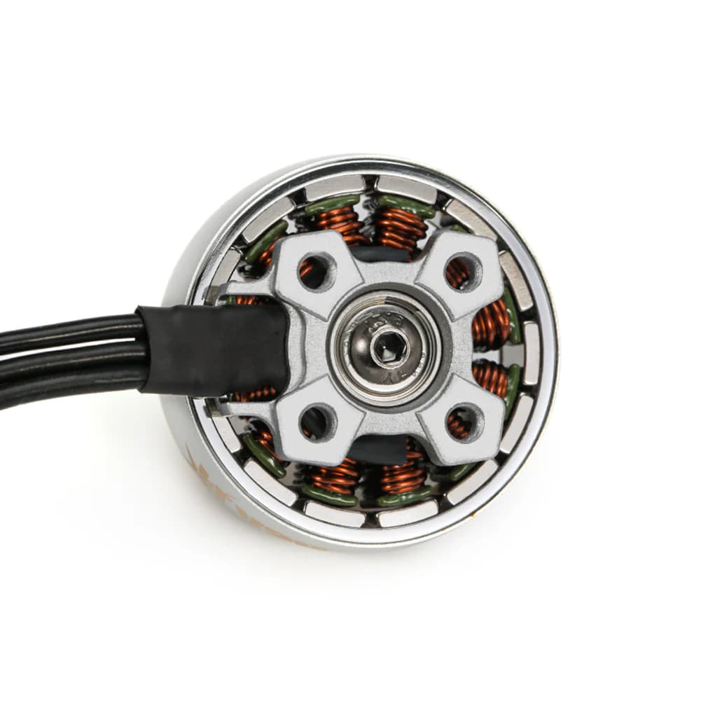 FlyFishRC Flash 2406 FPV Motor - Grey and Gold (Choose Your Kv) for fpv drones 4