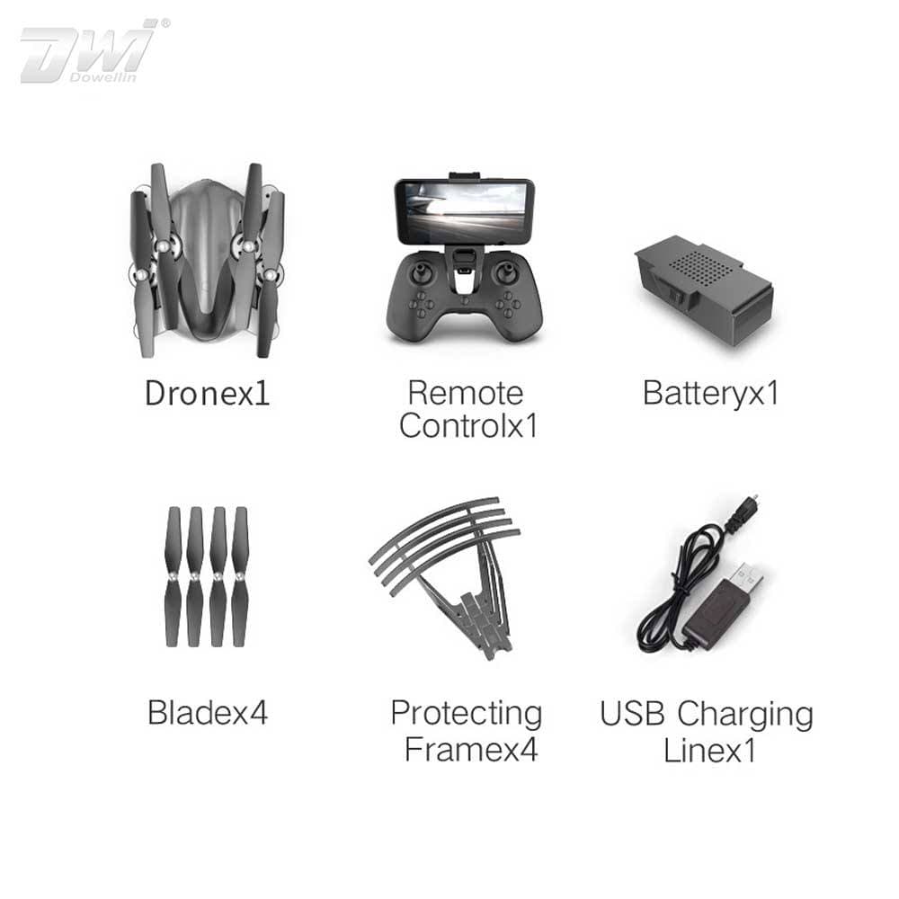 DWI D15 4K WiFi FPV Drone for fpv drones 6