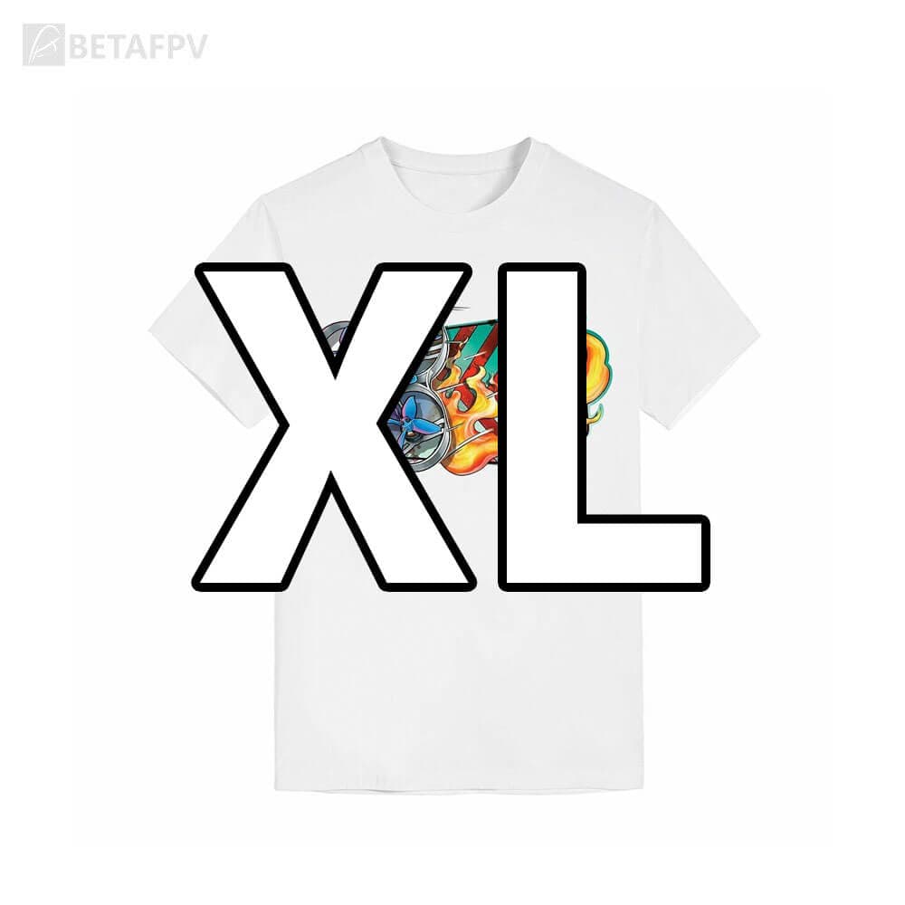 BetaFPV T-Shirt - WIT - Maat XL