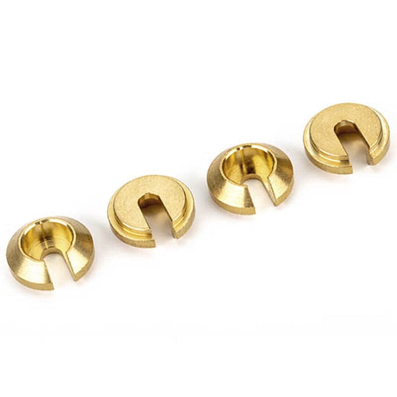 Traxxas 9761A TRX-4M Brass Shock Lower Retainers (1 gram each) (4) for fpv drones