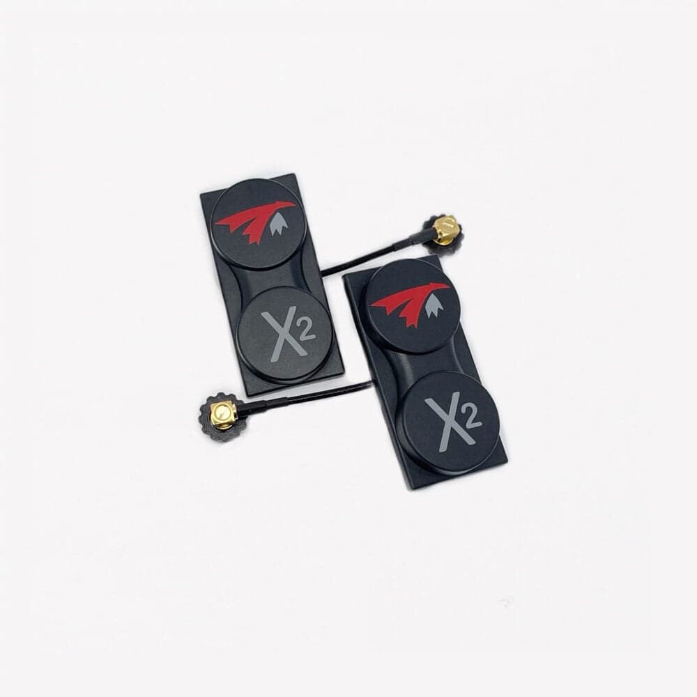 TrueRC X2-AIR MK II 5.8GHz Patch Antenna Pair for HDzero VRX4 - LHCP for fpv drones 1
