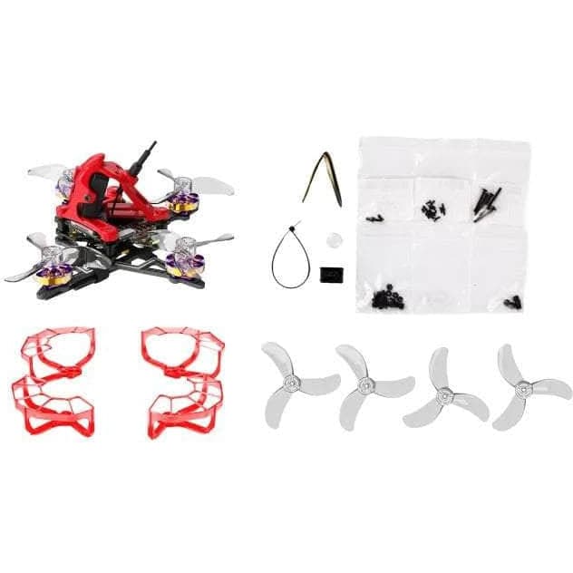 Flywoo BNF Firefly DC16 Nano Baby HD V2.0 1S 1.6" Deadcat Micro Quad w/ HDZero Whoop Lite & Nano Lite Cam - ELRS 2.4 GHz for fpv drones 5