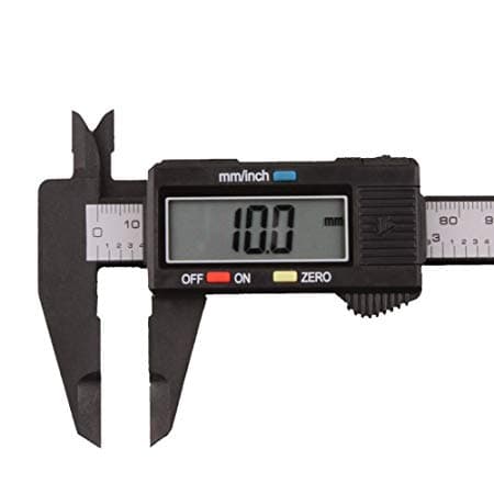 6 inch 0-150 mm Digital Electronic Caliper Ruler Carbon Fiber Composite for fpv drones