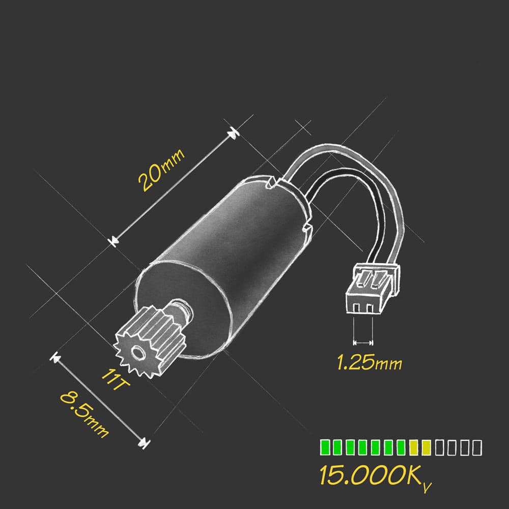 MMW Micro Motor Warehouse CL-0820-15-Omi coreless motor for Dromida Ominus