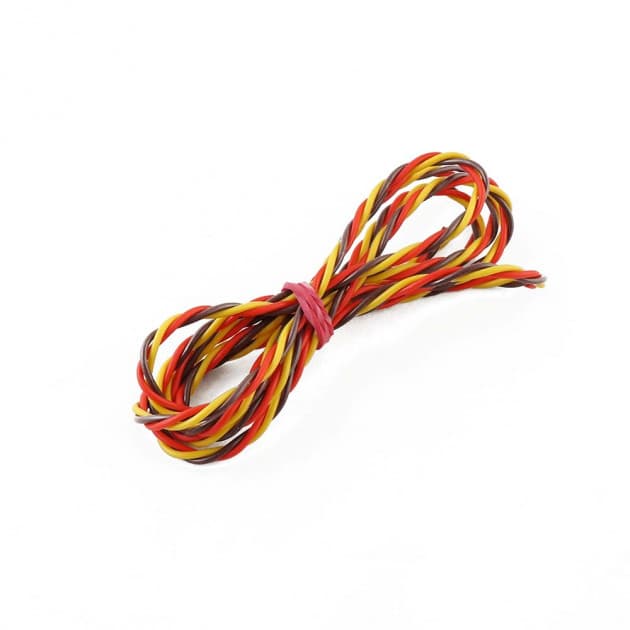 Servo cable twisted 26AWG (1 meter) for fpv drones