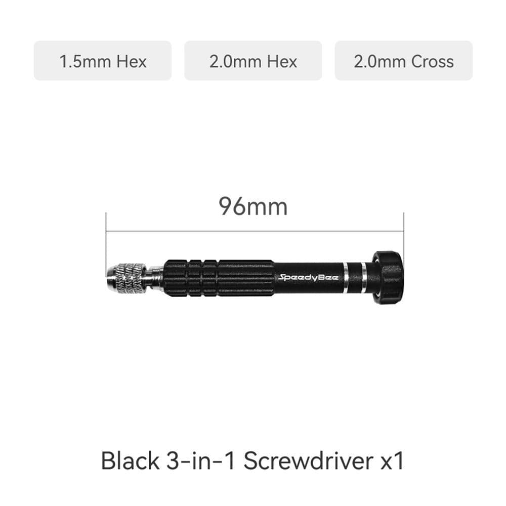 SpeedyBee Master3X Black 3-in-1 Screwdriver for fpv drones 1