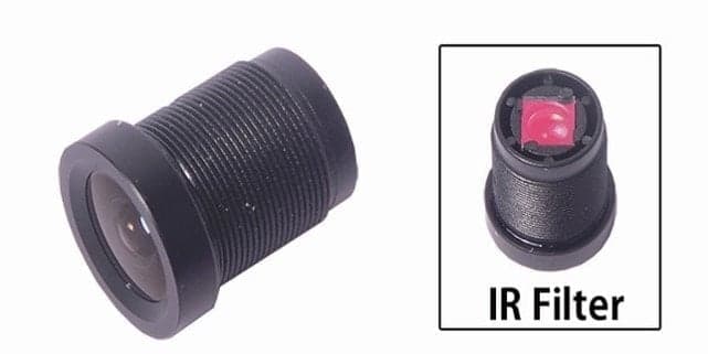 FPV Camera 1/3" Lens with IR Filter (2.1, 2.8, 3.6mm) for fpv drones 6