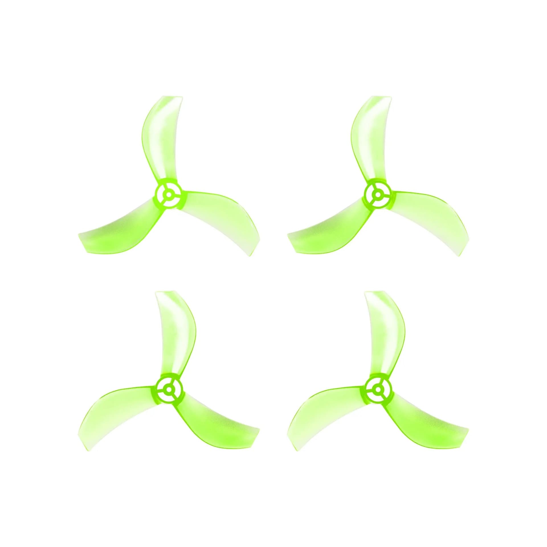 NewBeeDrone Azi 1615-3 / 1.6" Tri-Blade Micro/Whoop FPV Drone Props for 1mm Shaft (8 Pack) - Choose Color for fpv drones 9