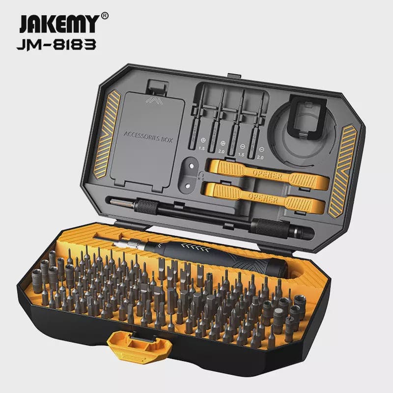 Jakemy 145 in 1 Precision screwdriver set with accessories JM-8183