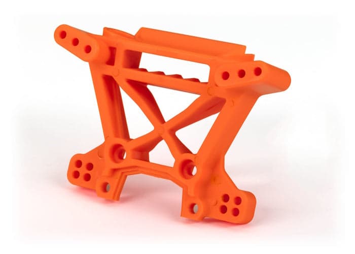 Traxxas 9038T (Orange) Heavy Duty Front Shock Tower: 4x4 Hoss / Rustler / Slash for fpv drones