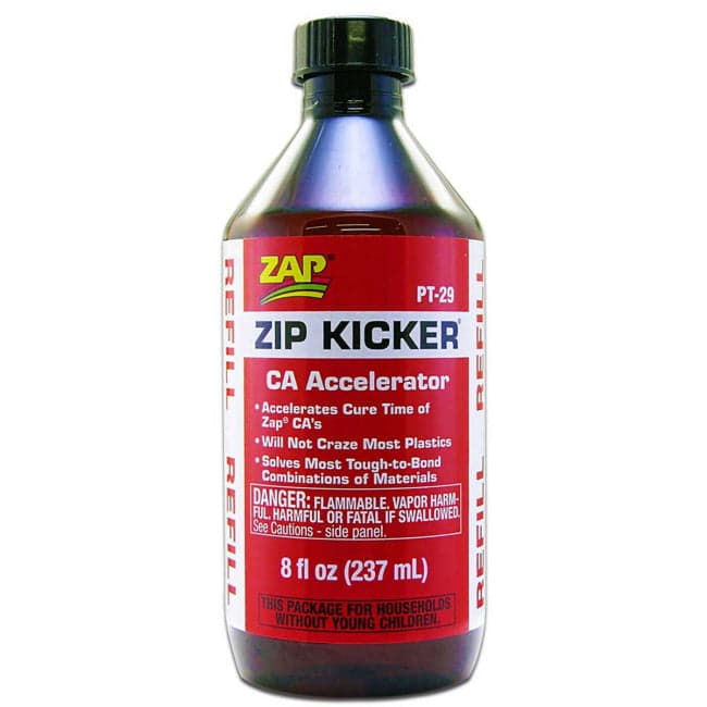 ZAP PAAPT29 Glue ZAP Zip Kicker Refill 8 oz for fpv drones