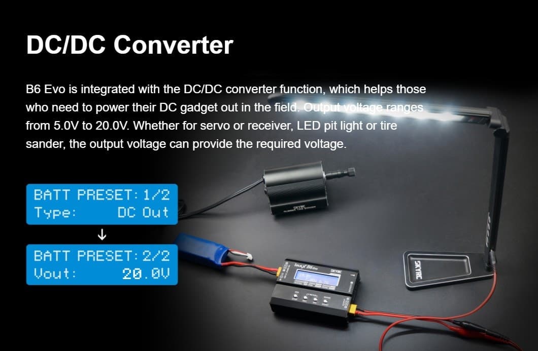 SkyRC iMax B6 Evo Charger for fpv drones 6