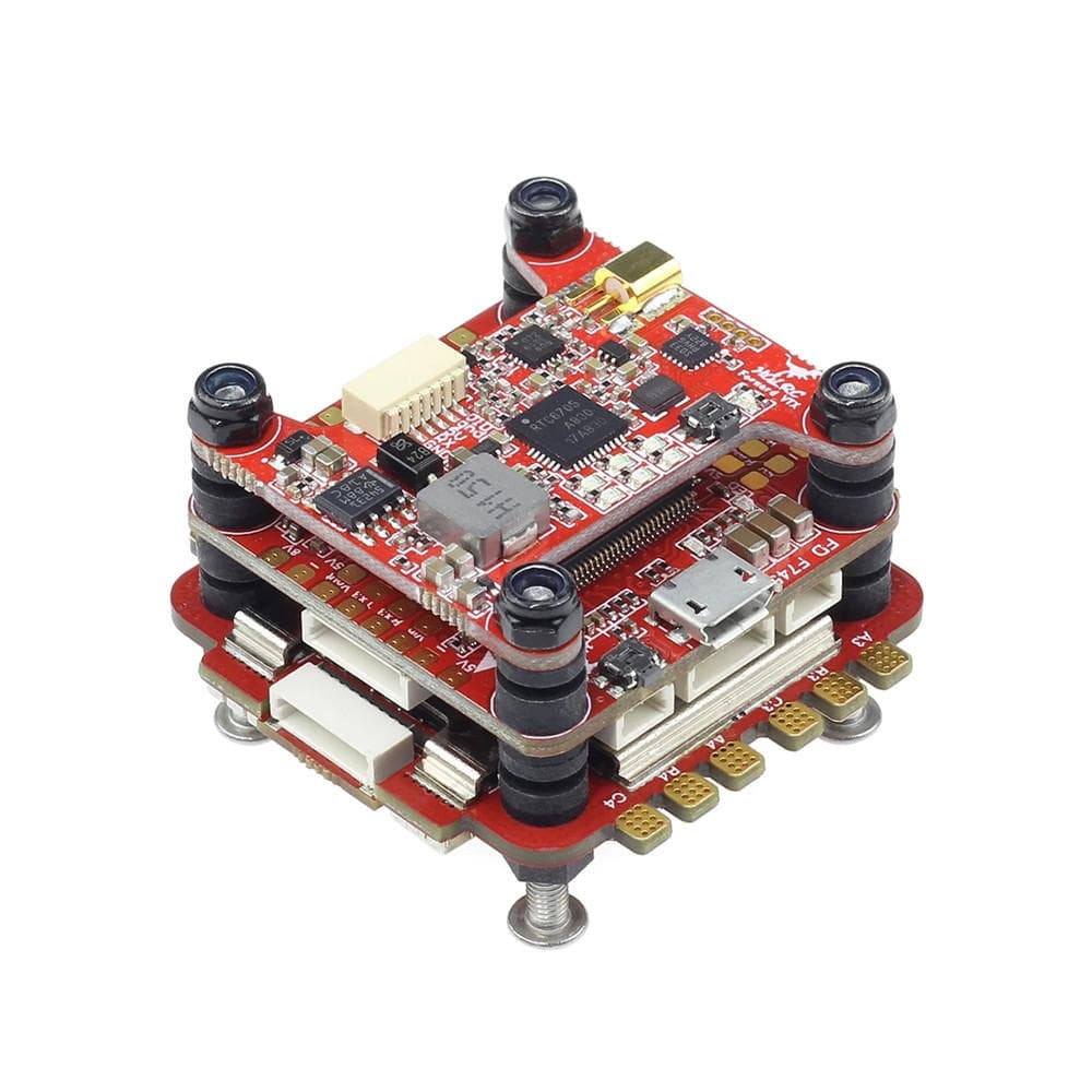 HGLRC FD765-VTX / F7 DUAL GYRO FC & 65A BL_Heli_32 4in1 ESC & VTX (3-6s Stack) for fpv drones 4