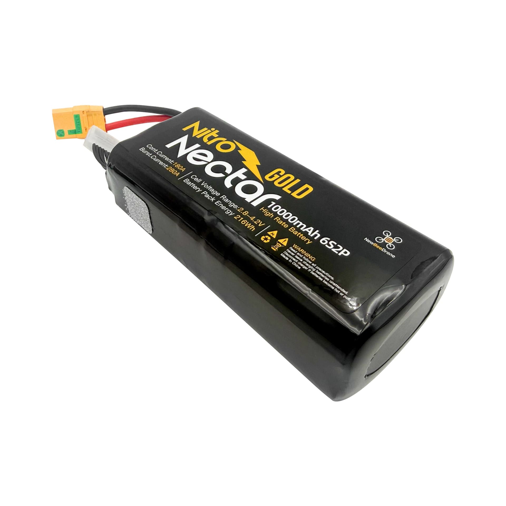 NewBeeDrone Nitro Nectar GOLD 50XG 21700 10000mAh 6S2P High Rate Battery for fpv drones 3
