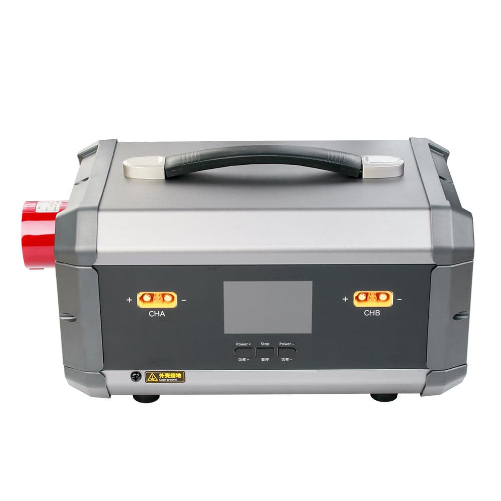 TATTU 7200W Dual Smart Charger 120A/9000W for 12S-14S Smart Batteries