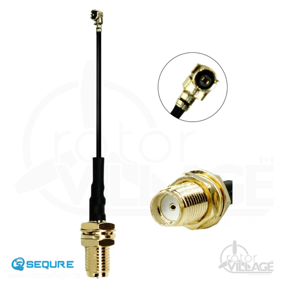 Sequre IPEX/UFL to SMA Female Adapter Pigtail for fpv drones 1