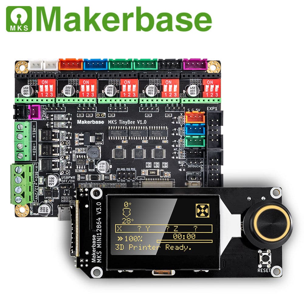 Makerbase MKS TinyBee 3D Printed Motherboard ESP32 WIFI MINI12864 for fpv drones 2