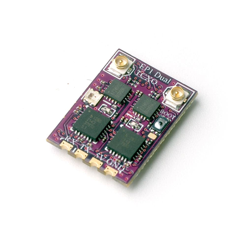 HappyModel EP1 DUAL TCXO True Diversity 2.4G ELRS Receiver ExpressLRS RX for fpv drones 2