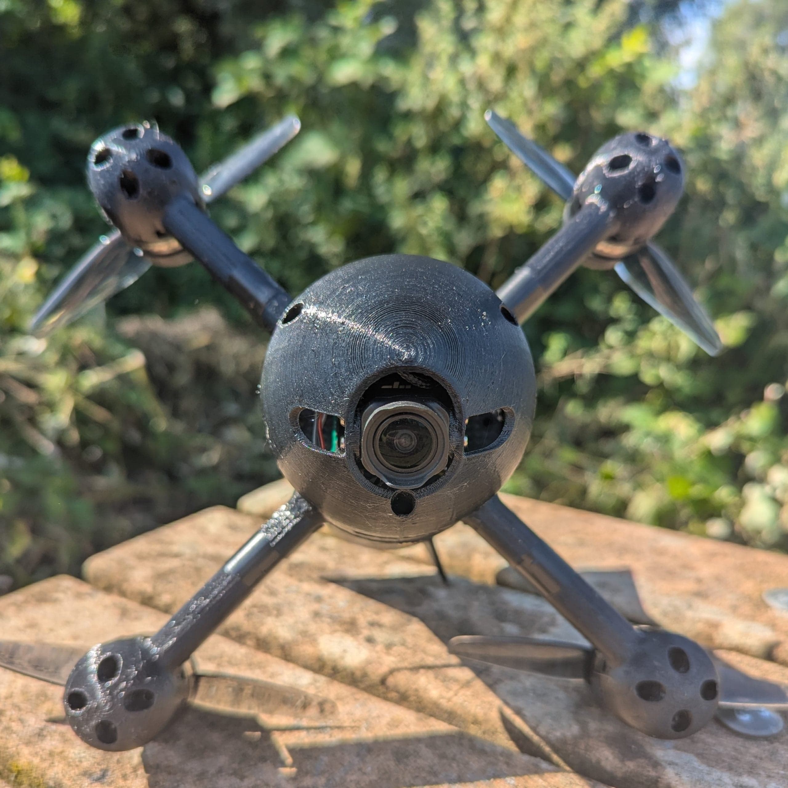 AOS HS5 High Speed Quadcopter (Carbon and 3D Prints) for fpv drones 3