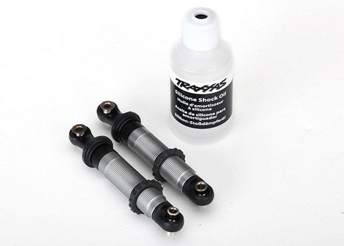 Traxxas 8260 Shocks GTS Silver Aluminum TRX-4 for fpv drones