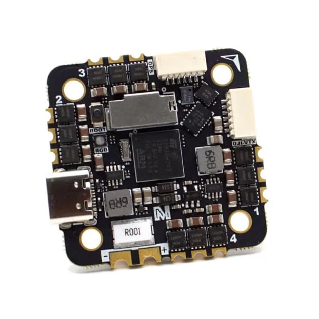 MicoAir 743 35A AIO AM32 drone flight controller, Ardupilot PX4