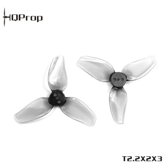 HQProp T2.2X2X3 Grey (2CW+2CCW)-Poly Carbonate for fpv drones 1