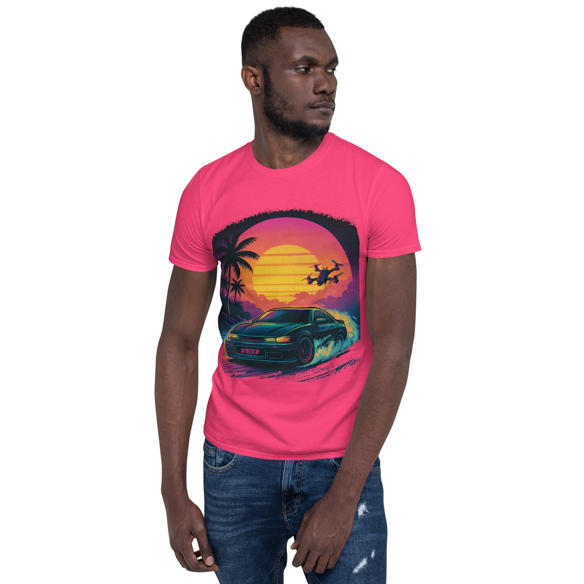 WREKD® Summer Drift Chaser Tee for fpv drones 4