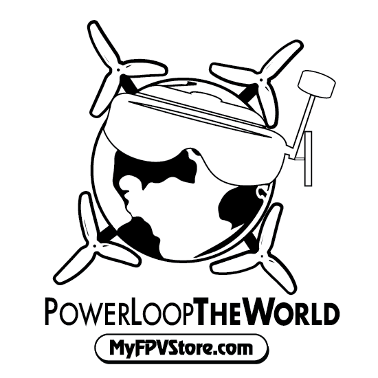 Power Loop the World My FPV Store Shirt for fpv drones 1