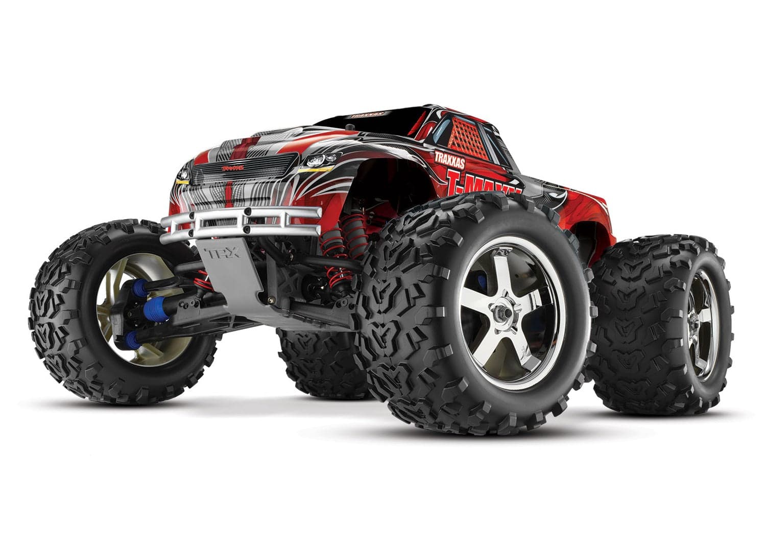 Traxxas T-Maxx 3.3 4WD RTR Nitro Monster Truck Red for fpv drones 1