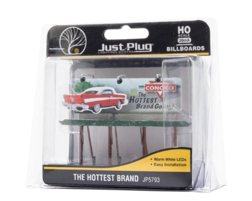 Woodland Scenics JP5793 HO Scale Conoco The Hottest Brand Going Billboard for fpv drones 1