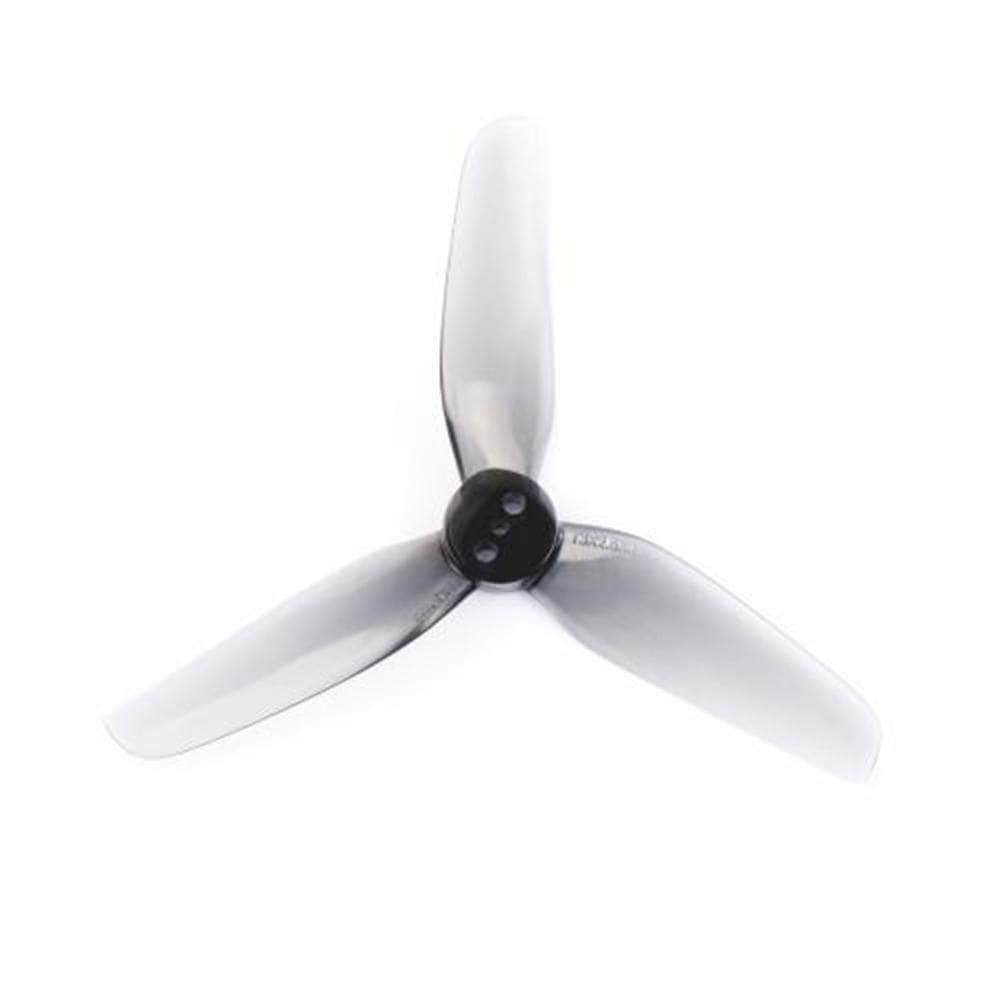 HQ Prop T3x2.5x3 Durable Tri-Blade 3" Prop 4 Pack - Grey