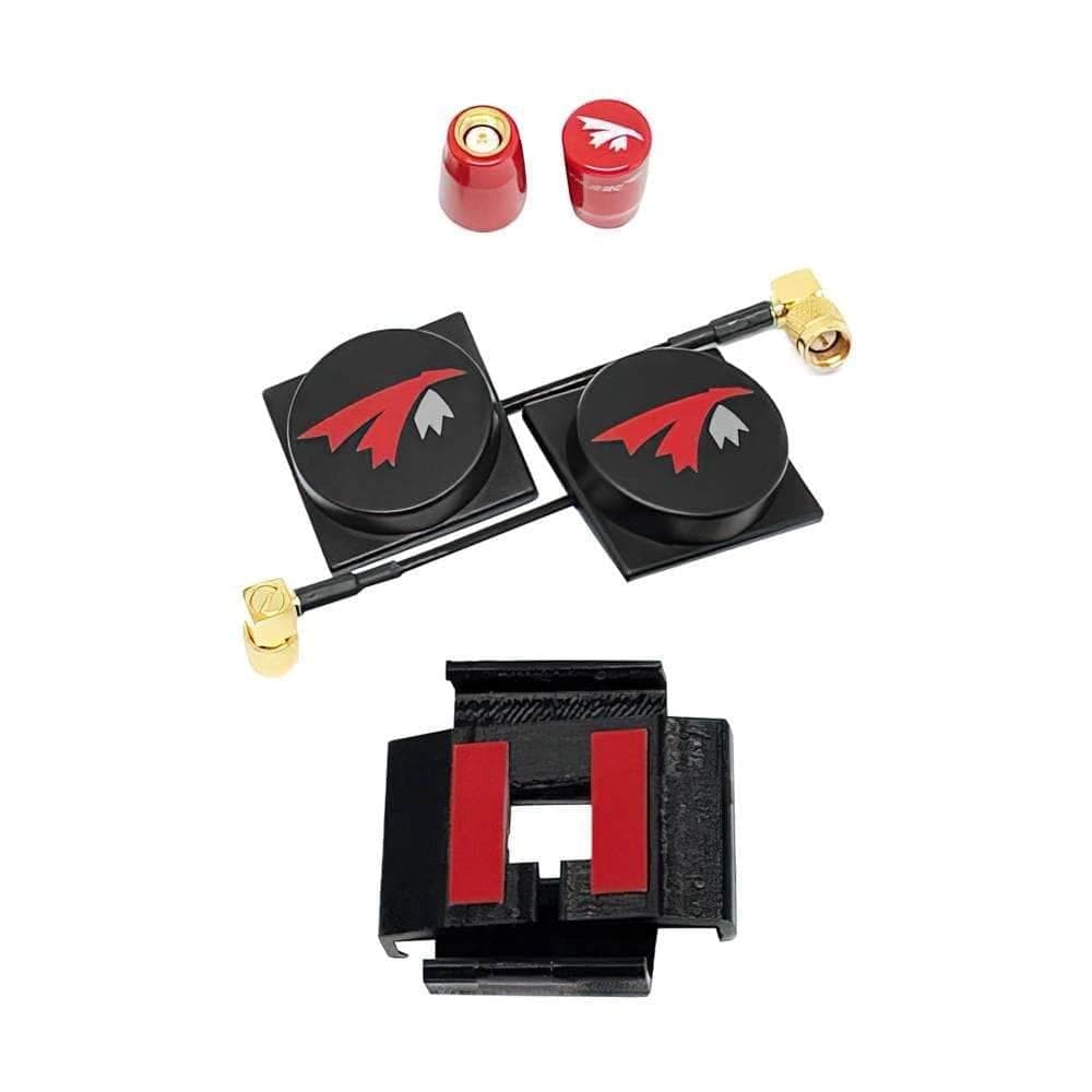 TrueRC X-AIR 5.8GHz MK II Antenna Stubby Combo for HDZERO VRX4 for fpv drones 2