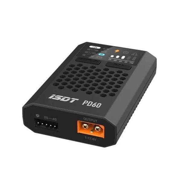 ISDT PD60 60W 6A 2-4S DC Charger w/ USB-C Input for fpv drones 1