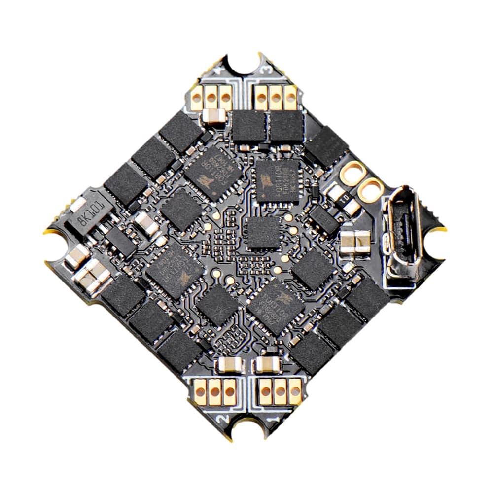 JHEMCU AIO Board - GHF412 F411 FC + 12A 2-4S BLHeli_S ESC w/ Barometer - 2.1 for fpv drones 3