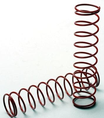 Traxxas TRA4957 Shock Springs Red Rear (2)E/T-Maxx Rustler Stampede for fpv drones