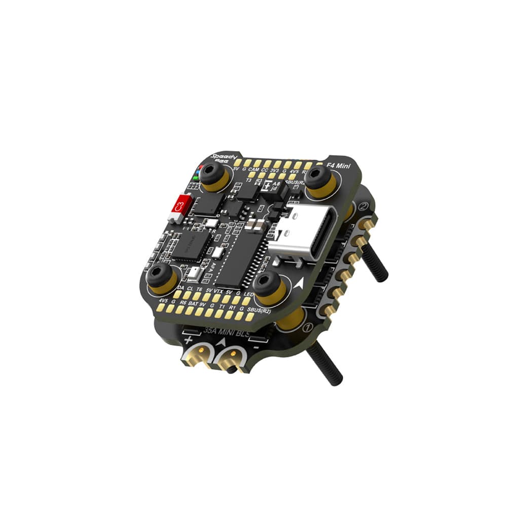SpeedyBee F405 Mini BLS Stack w/ 35A 3-6S BLHeli_S 4in1 ESC - 20x20mm for fpv drones 1