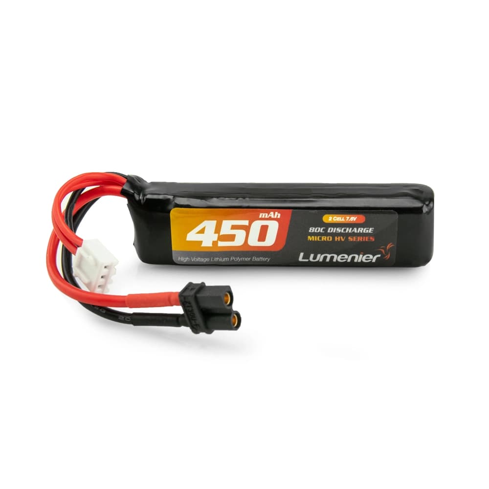 Lumenier 450mAh 2S 80c Micro HV LiPo Battery XT30 - 2.7 for fpv drones 2