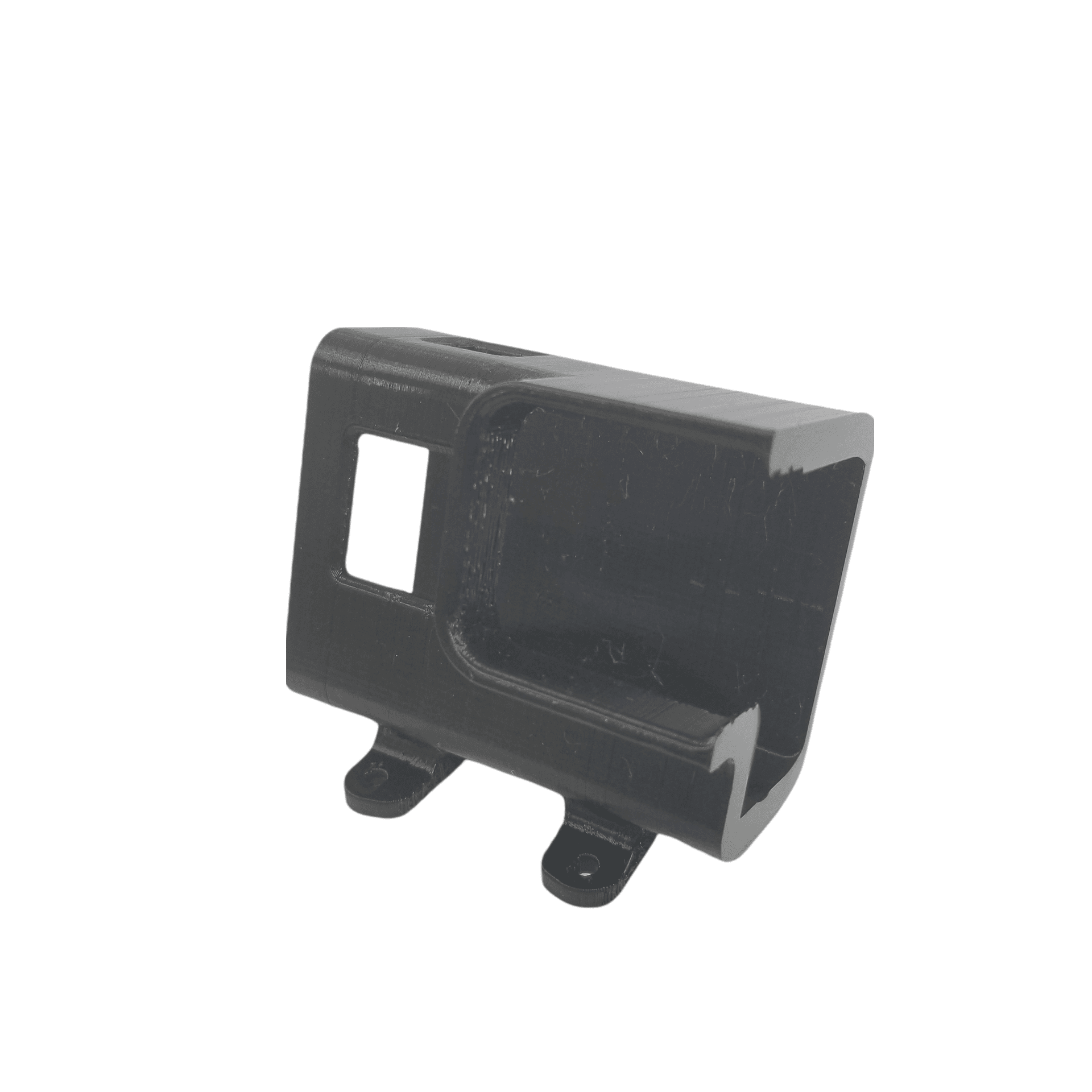 Pyrodrone Source One V3 Analog TPU GoPro Hero 5/6/7 20 Degree Mount - Black for fpv drones 4