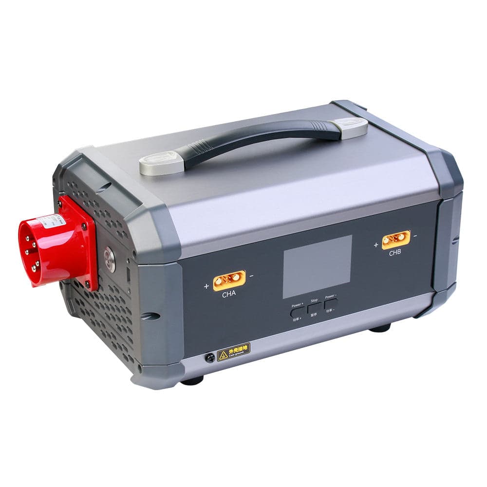 TATTU 7200W Dual Smart Charger 120A/9000W for 12S-14S Smart Batteries for fpv drones 1