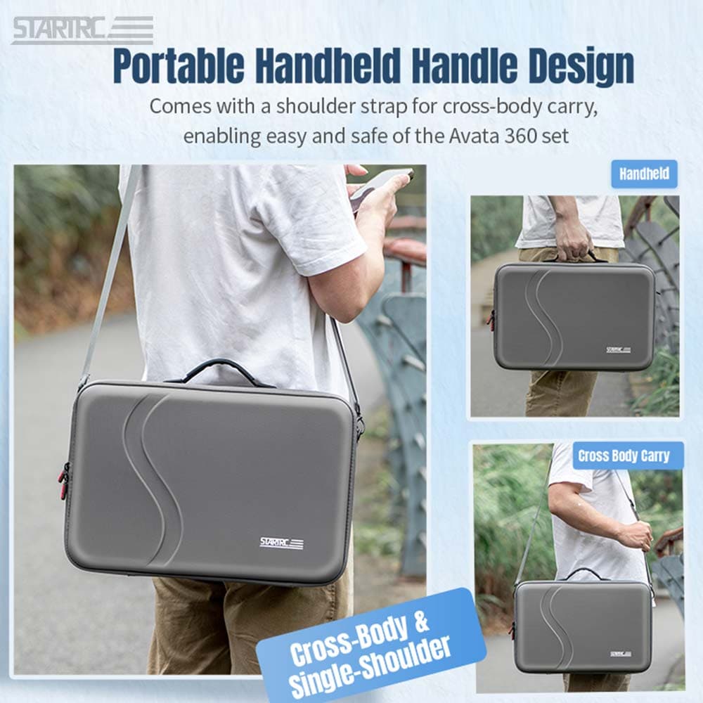 StartRC Carrying Case voor DJI Avata 360 + DJI RC 2 Controller for fpv drones 3