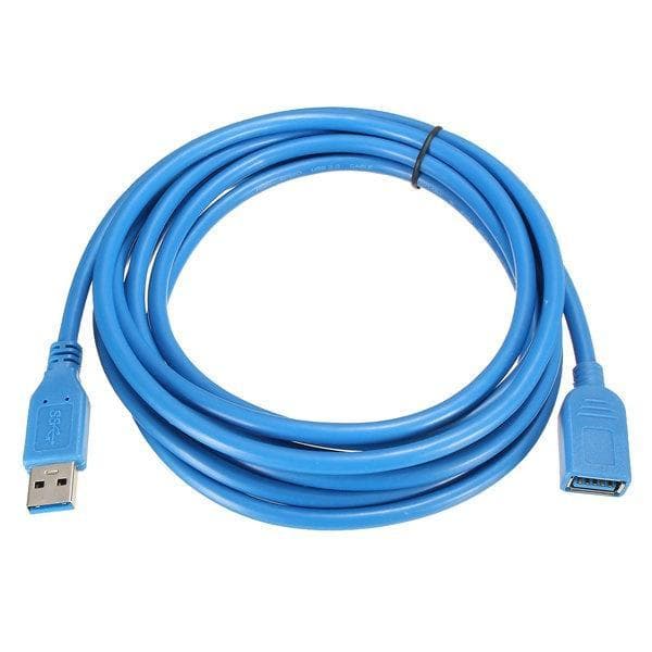 USB 3.0 Extension Cable 3m - Type A Male to Type A Female Blue Colour for fpv drones