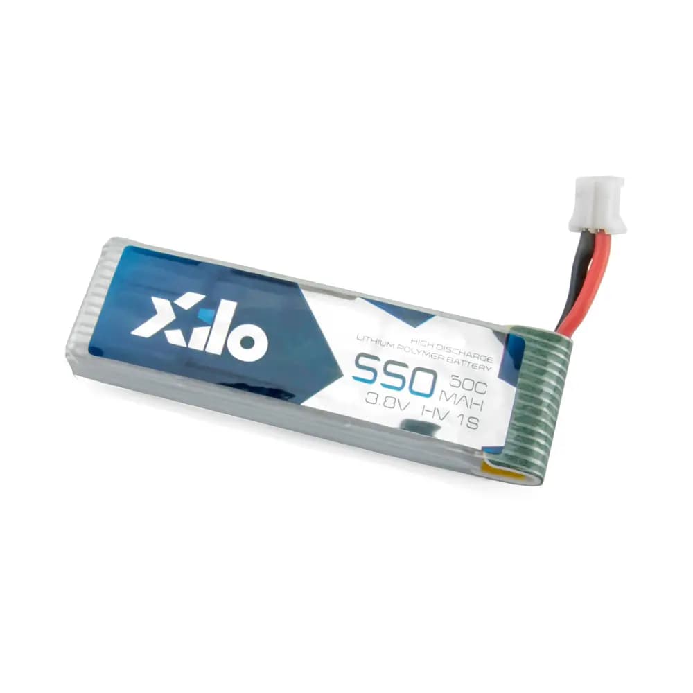 XILO 550mAh 1s 50c High Voltage Lipo Battery (JST-PH 2.0) - 3.8 Volt (1 Cell HV)