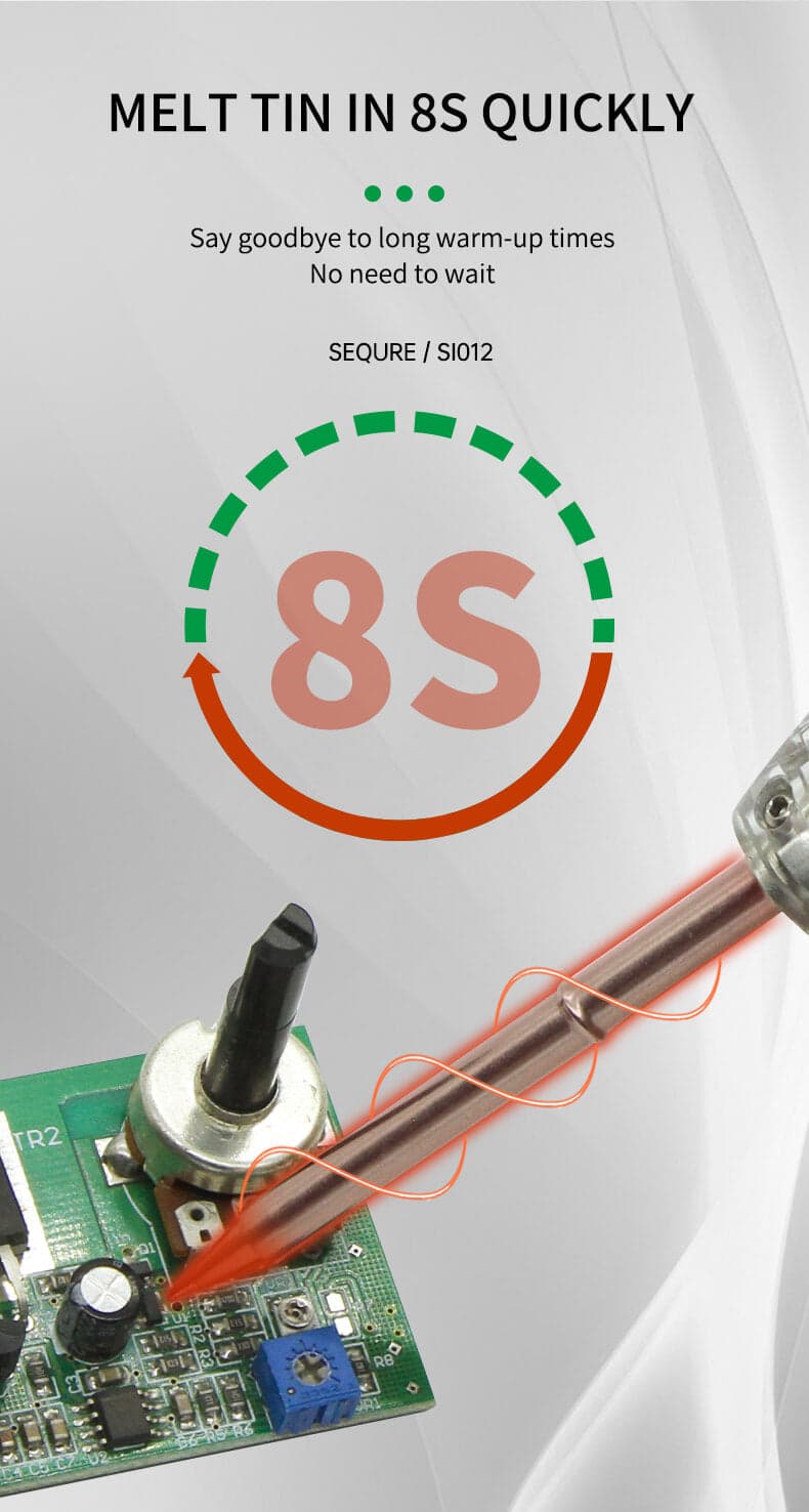 Sequre SI012 Intelligent Portable Soldering Iron for fpv drones 3
