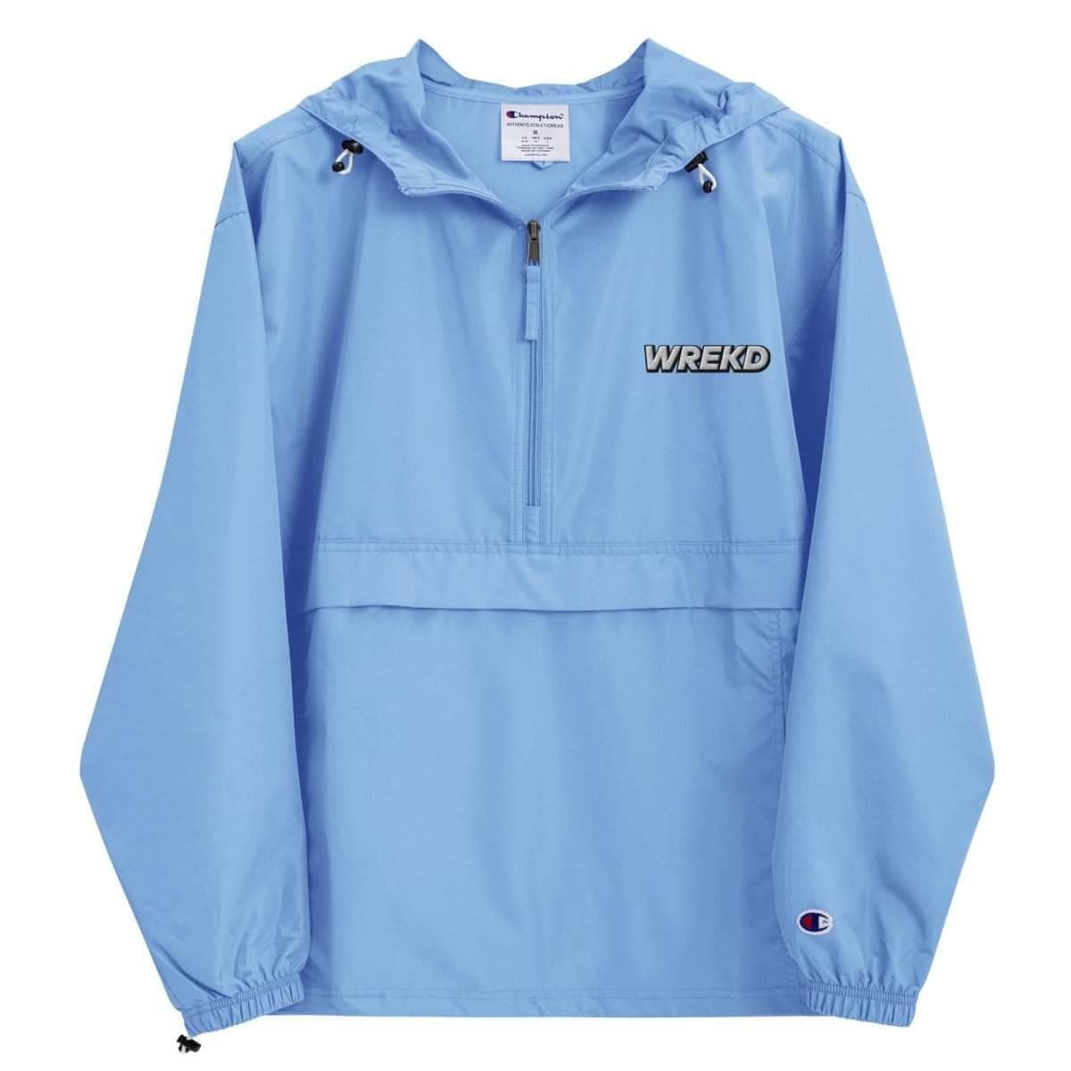 WREKD Embroidered Champion Packable Jacket for fpv drones 9