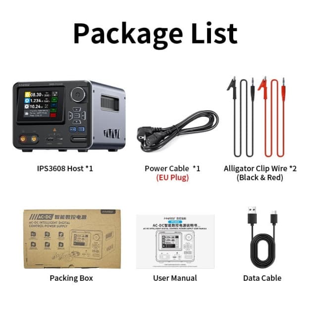 Fnirsi IPS3608 Laboratory DC Power Supply for fpv drones 4